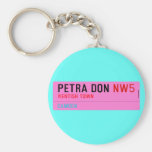petra don  Keychains