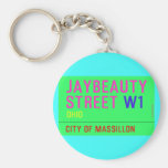 JayBeauty Street  Keychains