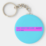 One Direction Lane   Keychains