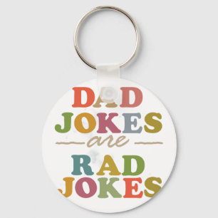 Keychains Aluminum Circle Father's Day