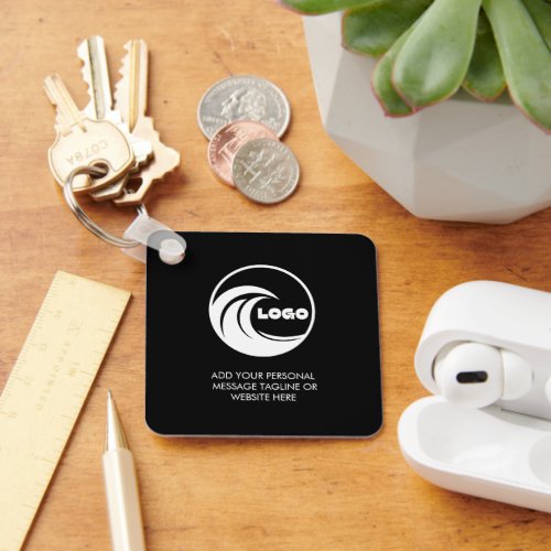 Keychains Business Promotional Minimalist Logo Bla