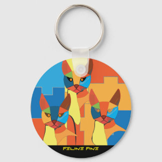 Keychains Feline Fine