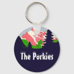 Keychains Vintage The Porkies Porcupine Mountains at Zazzle