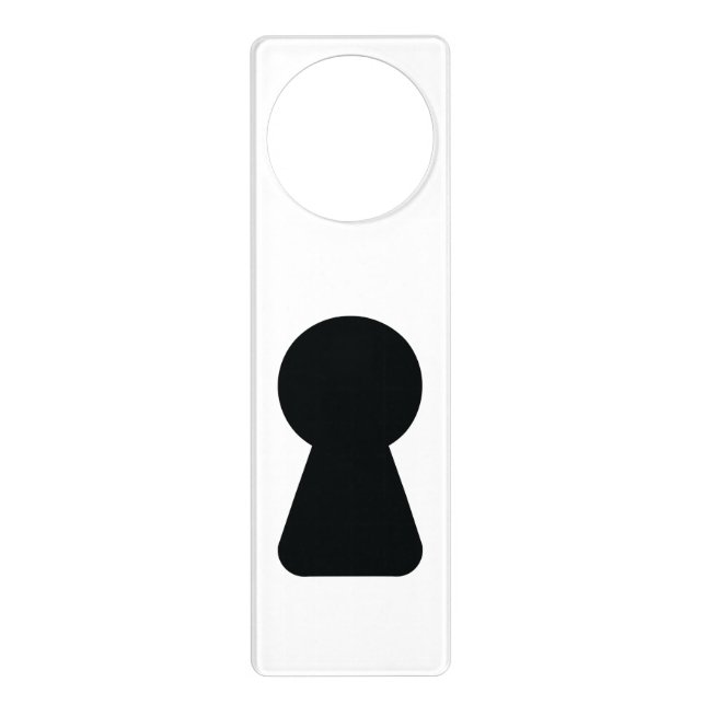 KEYHOLE DOOR HANGER (Front)