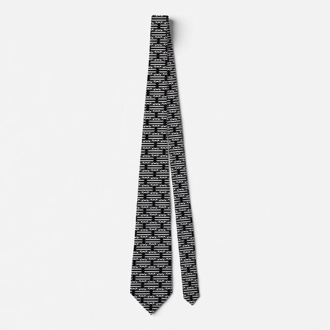 Keyhole Effect Neck Tie (Front)