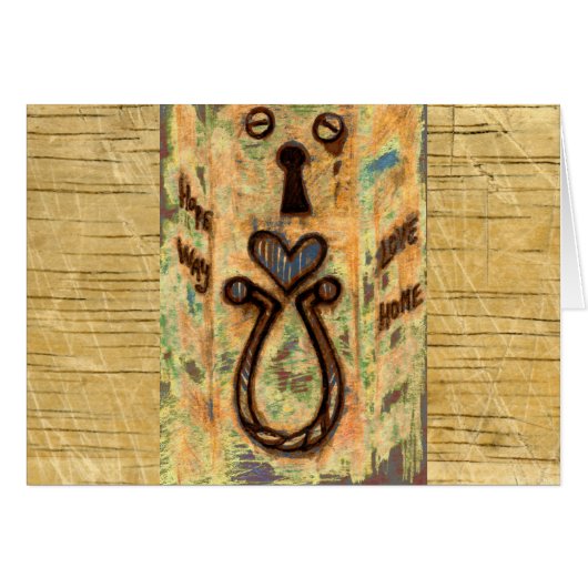 Keyhole & Heart Cards (Front Horizontal)