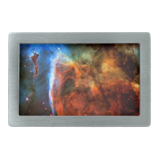 Keyhole Nebula and Digitus Impudicus Belt Buckle (Front)