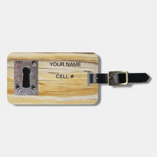 Keyhole Property Luggage Tag