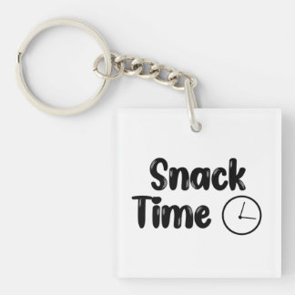 Keyring design with snack time