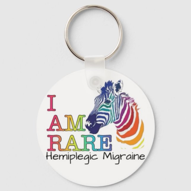 Keyring - hemiplegic migraine (Front)