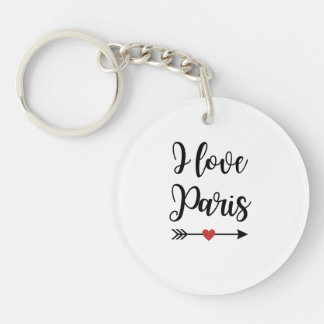 Keyring I love Paris