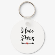 Keyring I love Paris