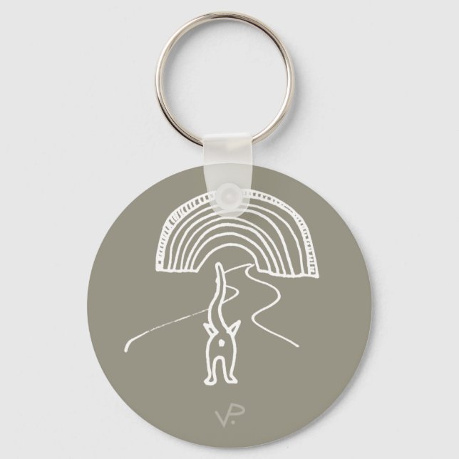 keyring kitty sand (Front)