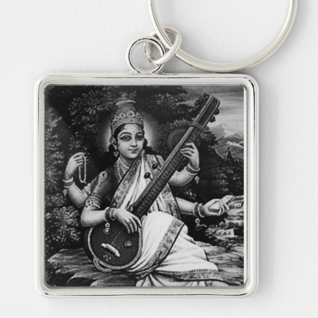 Keyring-Saraswati Keychain (Front)