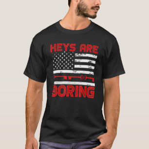 Keys Are Boring Retro Locksmith Lock Picking Lock T-Shirt