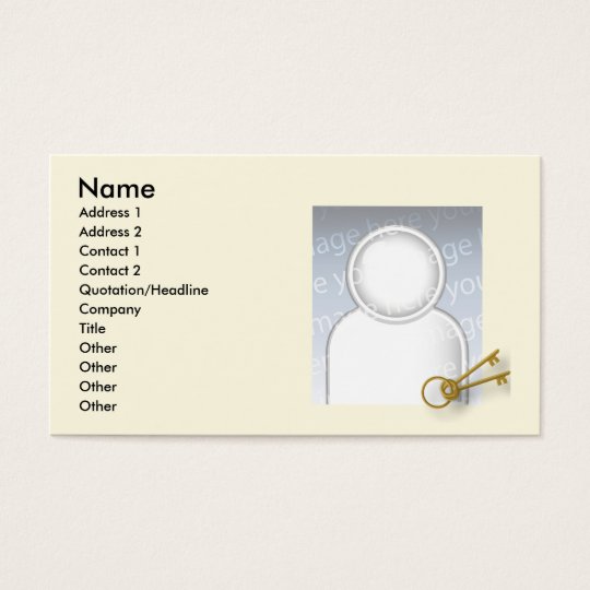 Keys - Business Business Card