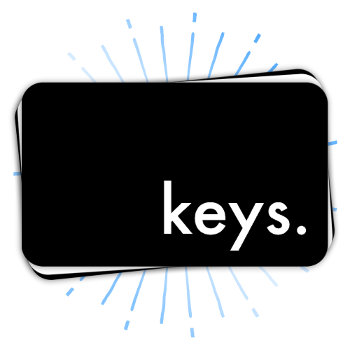 Keys. Business Card by asyrum at Zazzle