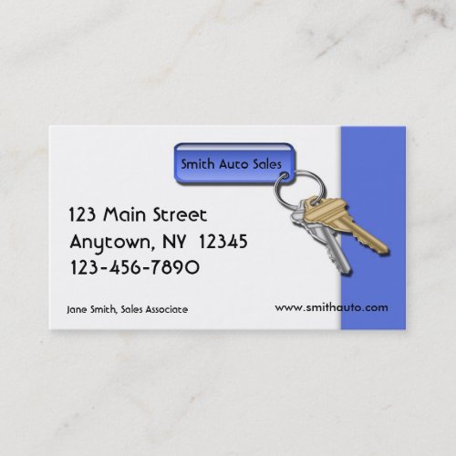 Keys Business Card