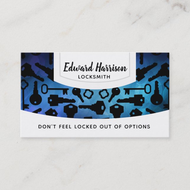 Keys Business Cards (Front)