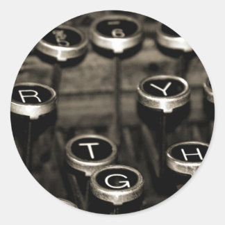Keys Classic Round Sticker