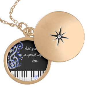 Key's Lof Love_ Locket Necklace