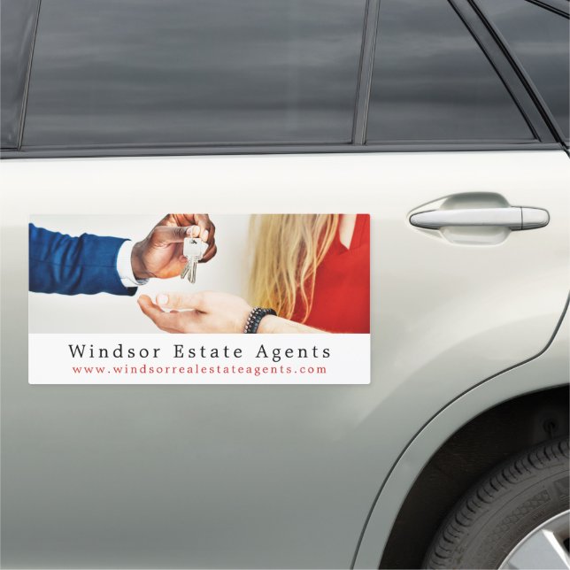 Keys, Realtor, Estate Agent  Car Magnet (In Situ)