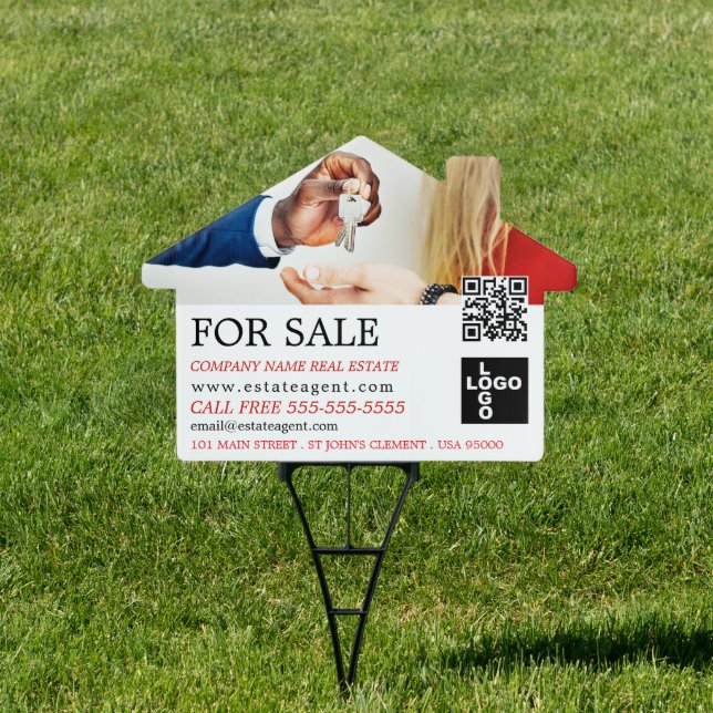 Keys, Realtor, Estate Agent Sale/Rent Sign (Insitu)
