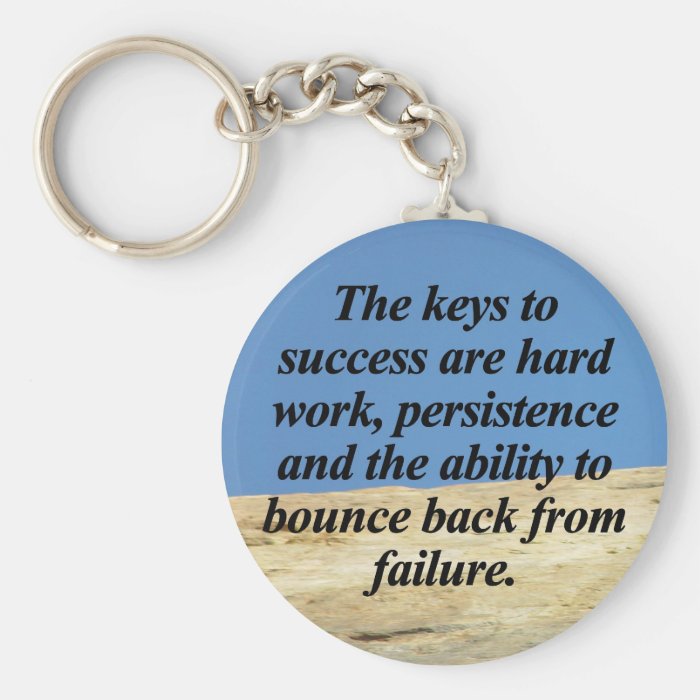 Keys to Success Keychains