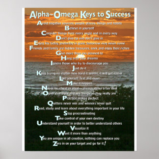 Keys to Success poster