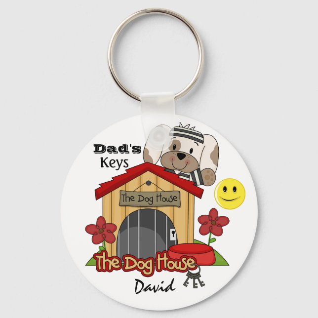 Keys to the Dog House - SRF Keychain (Front)