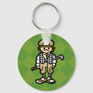 keys to the golf cart. keychain