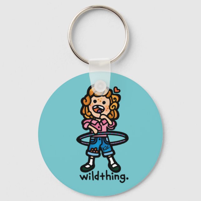 keys to the wild ride. keychain (Front)