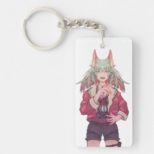 Keys, VTuber, anime Keychain