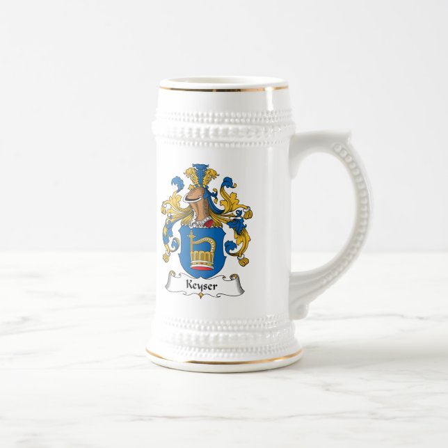 Keyser Family Crest Beer Stein (Right)