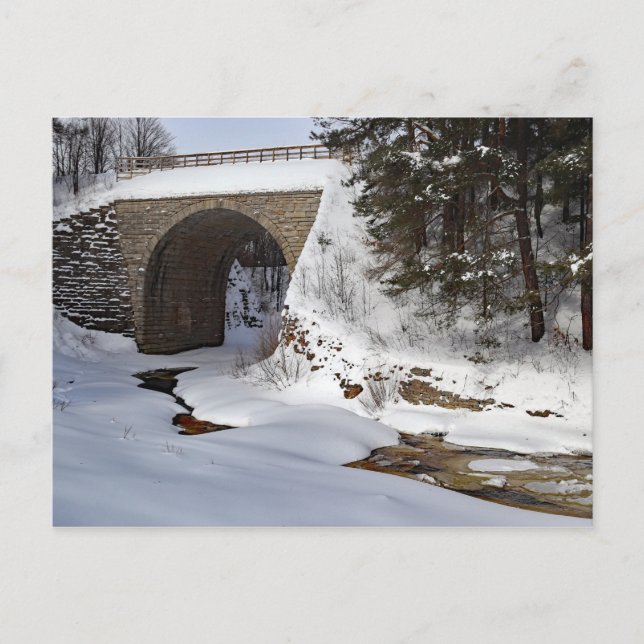 Keystone Bridge, Ramsay, Upper Peninsula Postcard (Front)