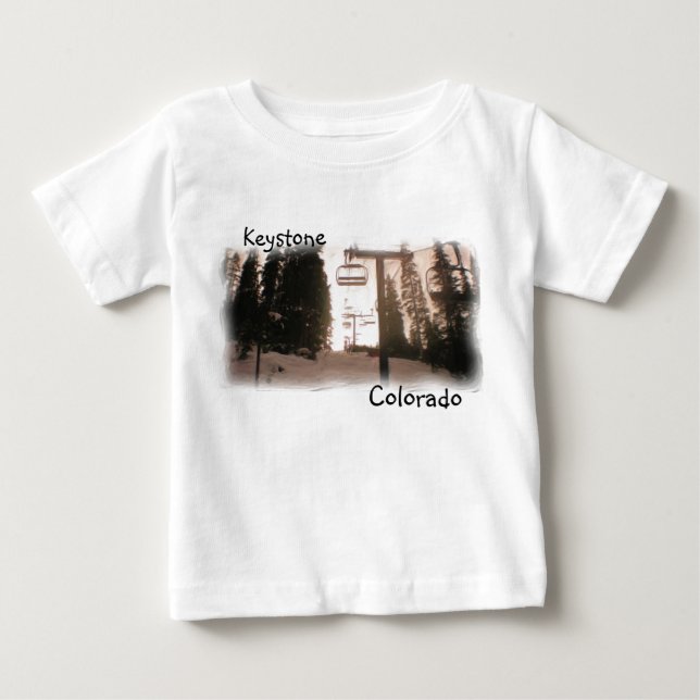 Keystone Colorado baby shirt (Front)