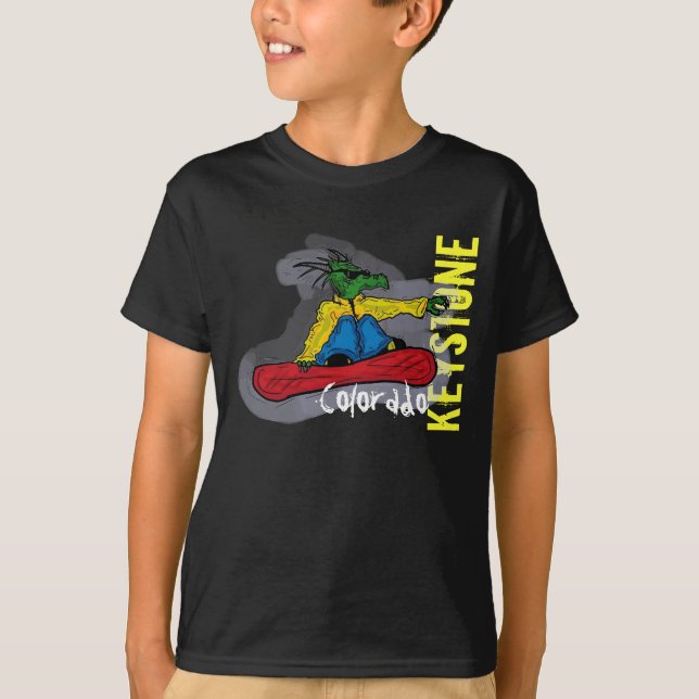 Keystone Colorado boys dragon tee (Front)