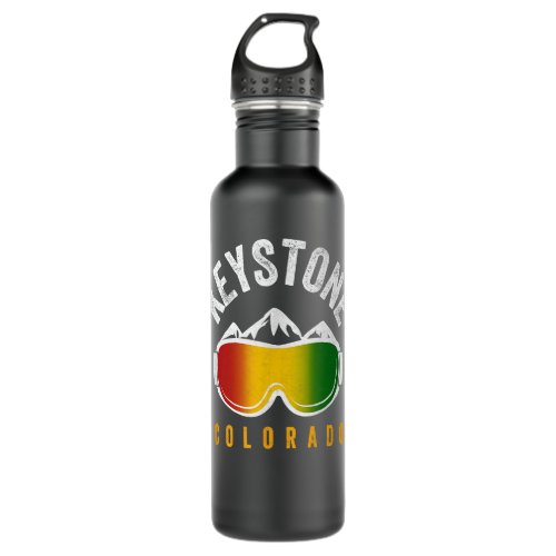Keystone Colorado Jamaica Rocky Mountain Rasta Stainless Steel Water Bottle