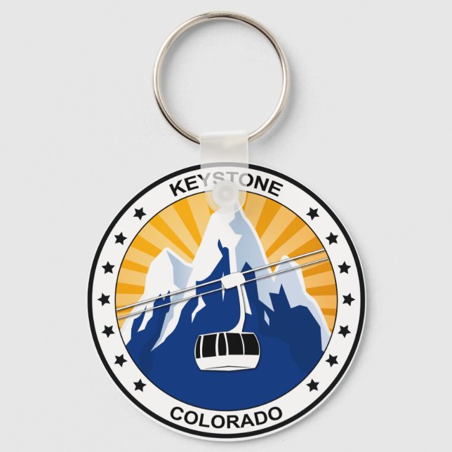 Keystone Colorado Keychain (Front)