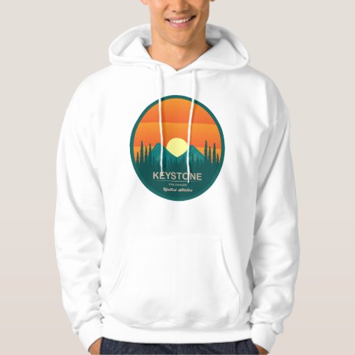 keystone colorado retro travel hoodie