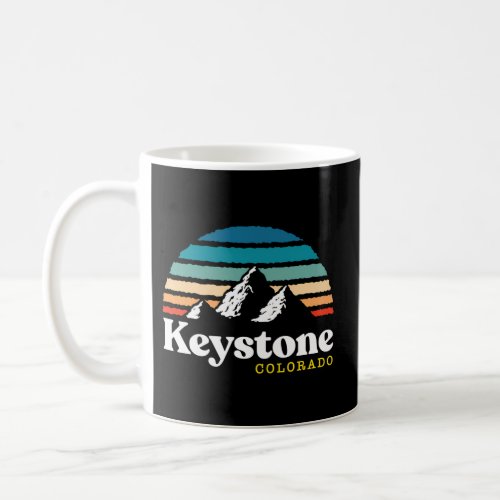 Keystone Colorado Usa Ski Resort 1980S Coffee Mug