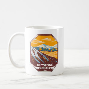 Keystone Colorado Winter Ski Area  Coffee Mug