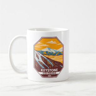 Keystone Colorado Winter Ski Area Coffee Mug
