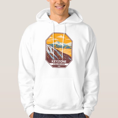 Keystone Colorado Winter Ski Area Hoodie