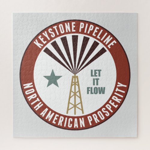 Keystone Pipeline Jigsaw Puzzle