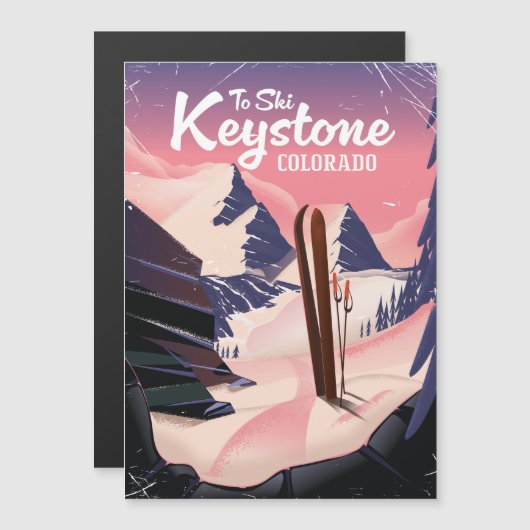 Keystone to ski (Front/Back)