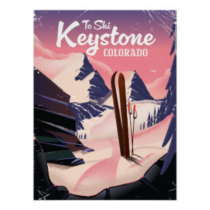 Keystone to ski poster