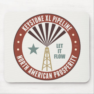 Keystone XL Pipeline Mouse Pad