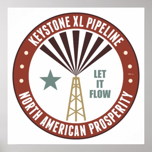 Keystone XL Pipeline Poster