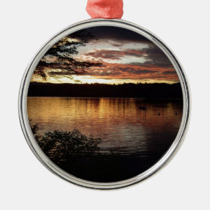 Kezar Lake - Maine Metal Ornament